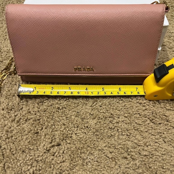 Prada Saffiano Wallet On Chain - Picture 5 of 13